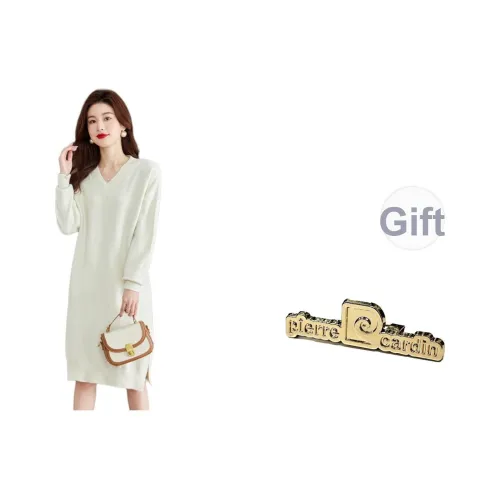 PIERRE CARDIN Длинное платье с длинными рукавами женское
