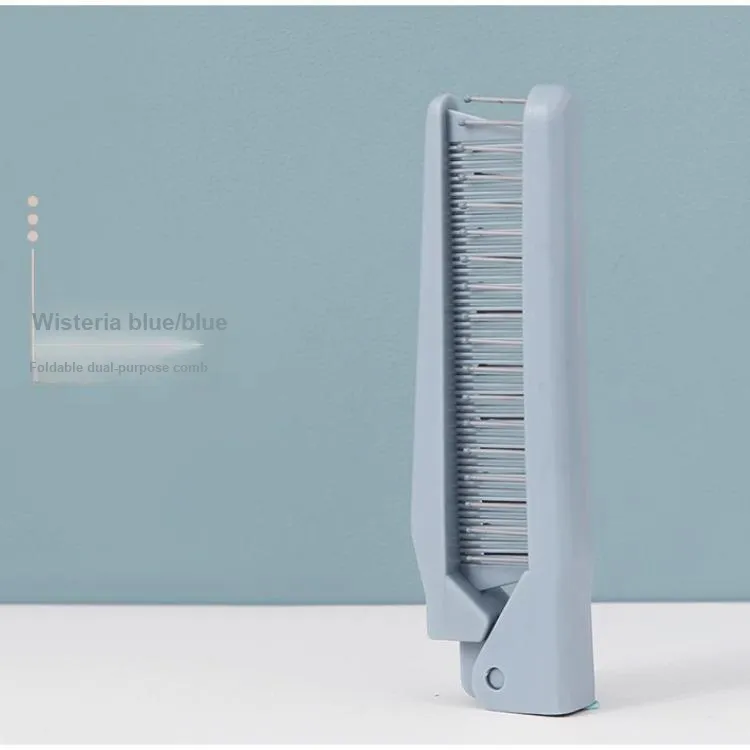 ZHENZI Comb Cleaning Fine Toothed Comb Straight Hair Ponytail-9