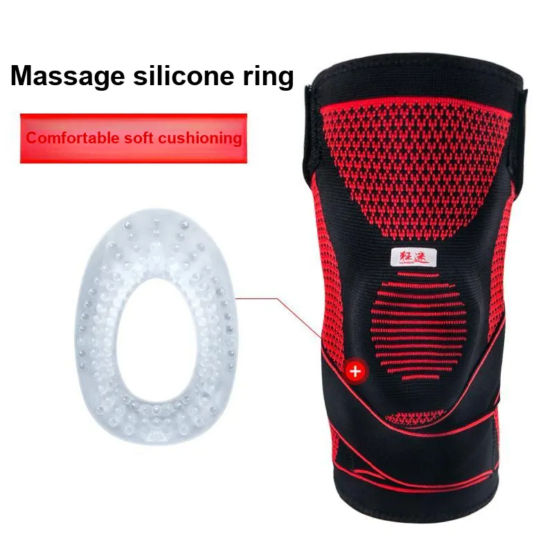 Kuangmi Running Unisex Silicone Knee Pads-3