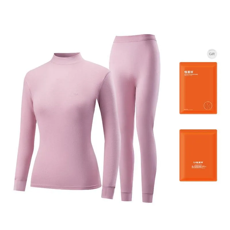 H YXIANG Women's Thermal Sets-4