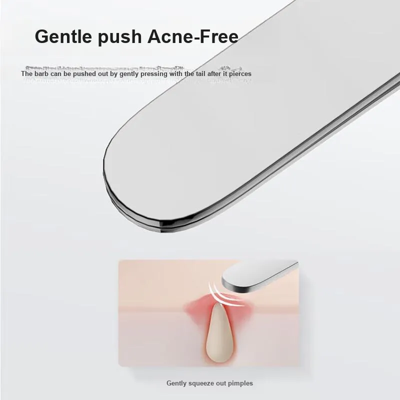 JIANYINGSHU Size 5 Ultra Sharp Straight Clip Make up Tools Blackhead Removal Needle-5