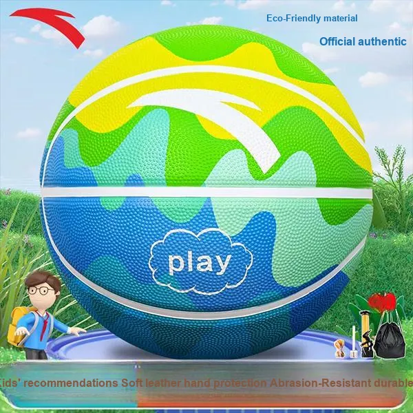 Anta Rubber Basketball Size 7 Ball Size 5 Ball Training Competition-13