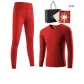 Clothing Sets (Red) Dralon Heating/Seamless Cutting/3A Antibacterial