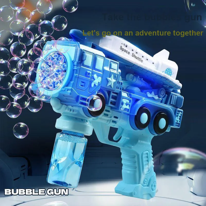 Lezhi By Me Fully Automatic Handheld Electric Gatling Toy Bubble Machines-1