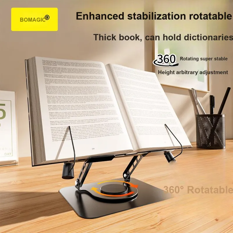 Magic Multiplier Tablet Stands Multifunctional Reading Desk For Students, Musical Score Wooden Flat Study Desk-10