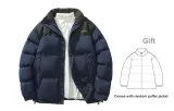 2 Pack (Navy Blue+Random Puffer Jacket)