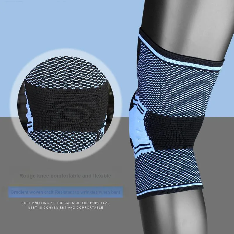 AOLIKES Running, Mountaineering, Cycling, Basketball, Fitness Unisex Nylon Latex Thread Silicone Elastane Knee Pads-1