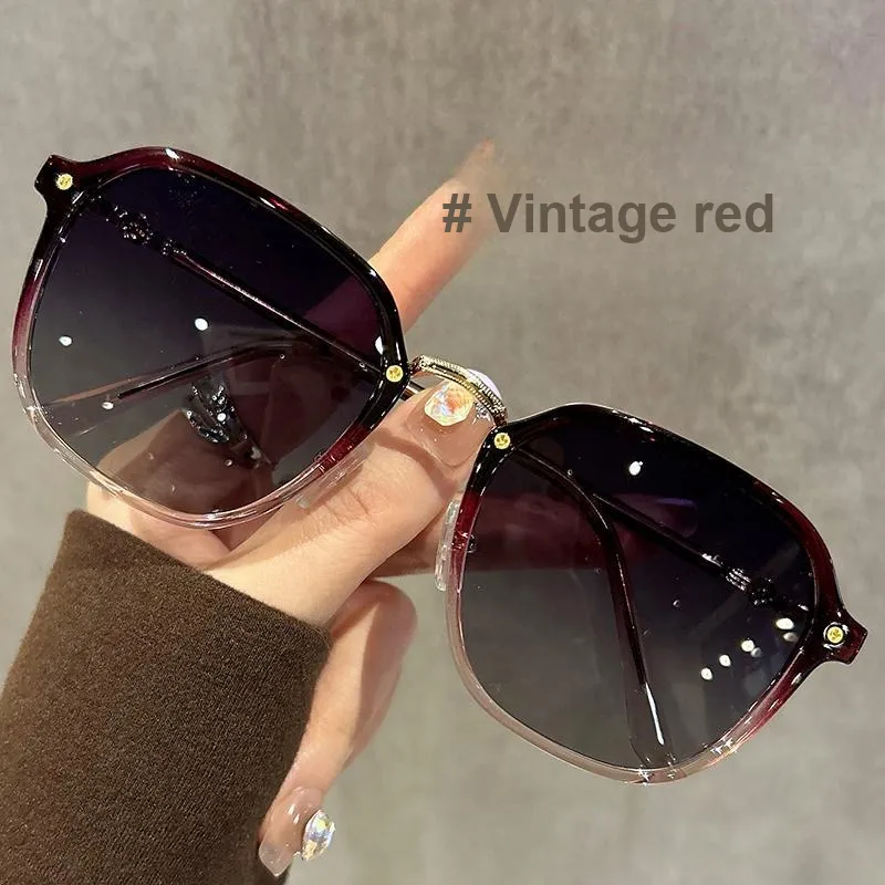 Cranta Komeia Alloy TR90 Square Sunglasses Women's-3