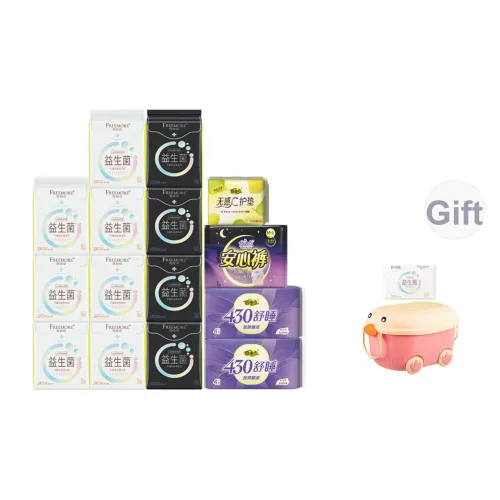 FREEMORE Probiotics Collection День и Ночь Использование Очень Тонкие Комбо Гигиенические Прокладки Баланс Микробиом Освежающий CLEANSE