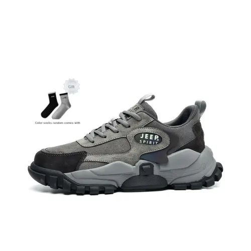 JEEP SPIRIT Низкий Топ Casual Мужской Альпинистский Серый