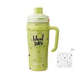 Green+Cat Stickers