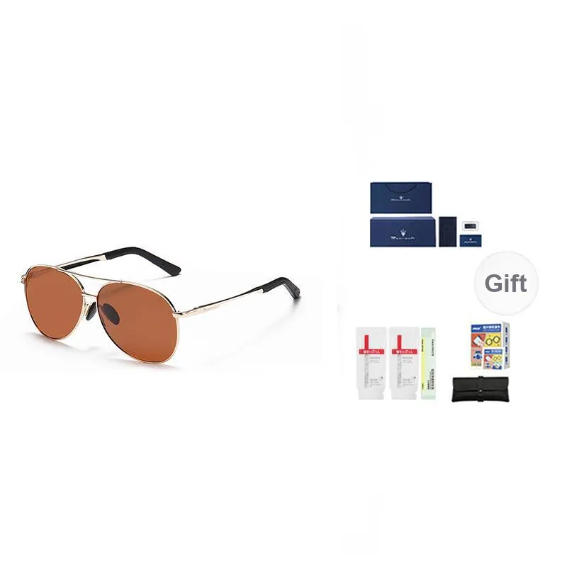 Maserati Oval Sunglasses Unisex-11