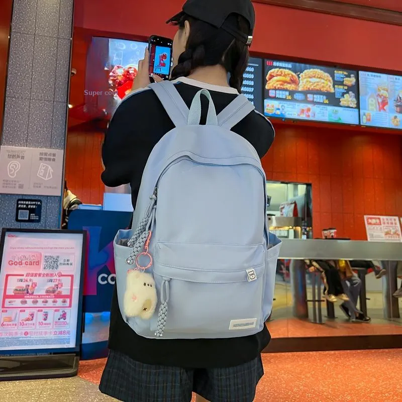 GEERDUN Nylon Backpack Unisex Multicolor-13