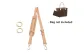 (Vegetable Tanned Leather) Underarm · Stress-Relief Adjustable Style ([Includes Modified Ring])
