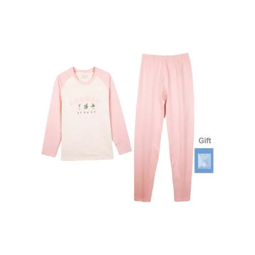 Cotton Gene Thermal Set Женский Gift Box Set Девчачий Розовый