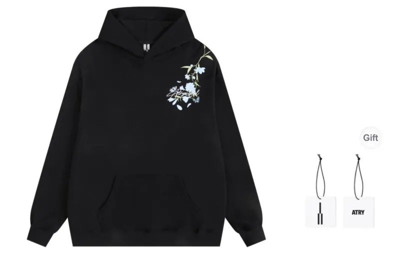 Atry Flower Body LOGO Series Sweatshirt Unisex-1