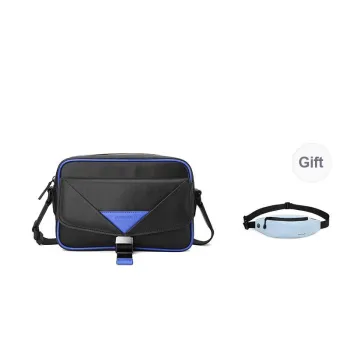 PIERRE CARDIN Casual Men's Top Grain Cow Leather Crossbody Bag Fashion Messenger Bag Horizontal Men's