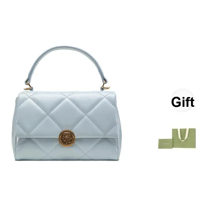 VANESSA HOGAN Коровья кожа Одно плечо Сумка Женская Синяя