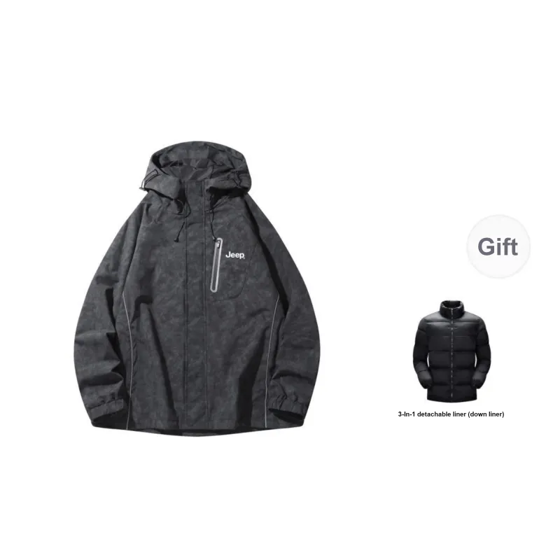 Jeep Trench Coats Unisex-16