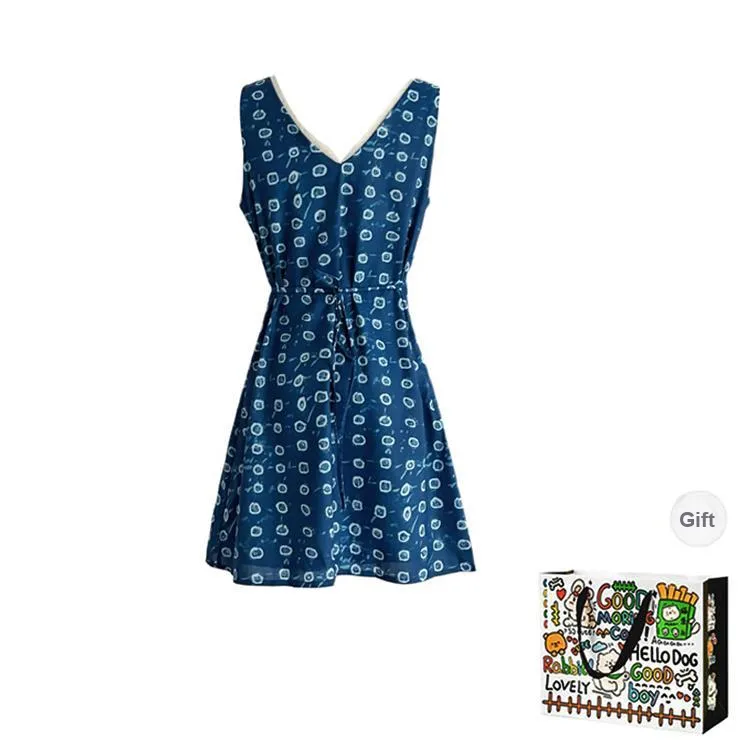 HAPG Sleeveless Dresses Women's-1
