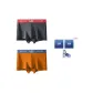 2 Pack (Dark Gray+Orange)