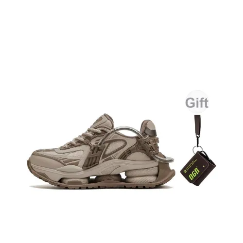 OGR R Line Shuttle Rifter Rift Runner Low Top Crepe Sneakers Unisex Mocha