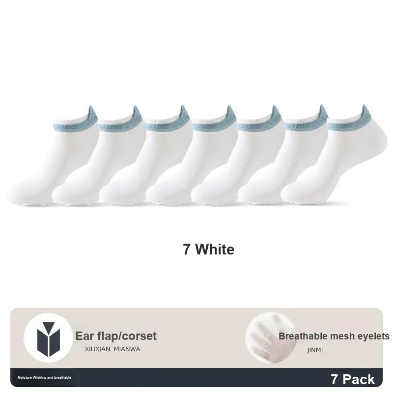 7 SEVFUN Ankle Socks Unisex Combo Set-25