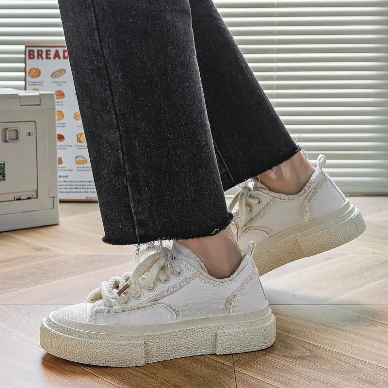 KATHRYN WILSON Anti-Slip Wear-Resistant Lightweight Breathable Low-Top Canvas Shoes Unisex-6