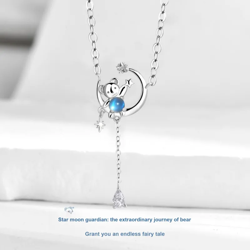 MOVER S925 Silver Necklaces Women's-2