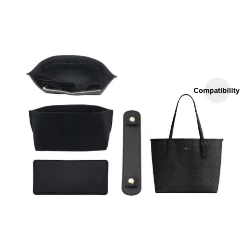 YUESIHUI Вкладыш из фетра сумка женская черная