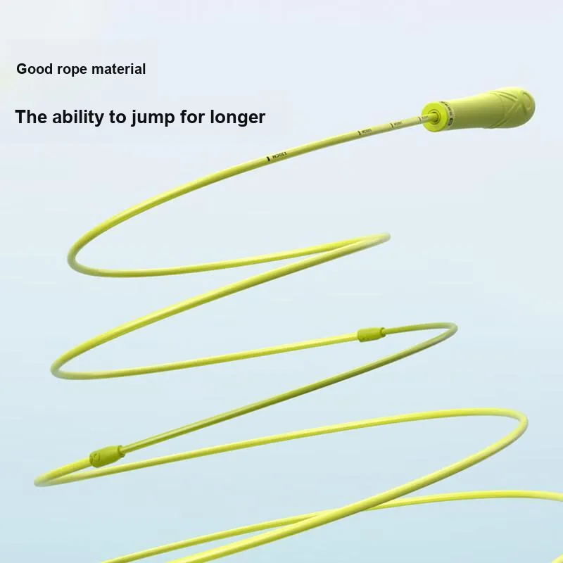 SEIZE KEMP Fitness Training Non Countable Jump Ropes Kids PVC Rope ABS+Silicone Controller 2.8m-1