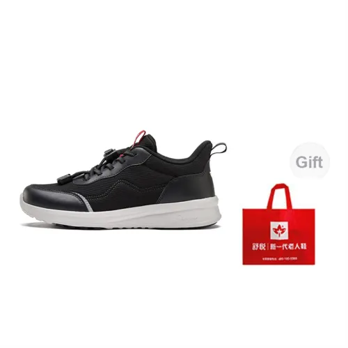 Shuyue Casual Shoes Men Low-Top Black