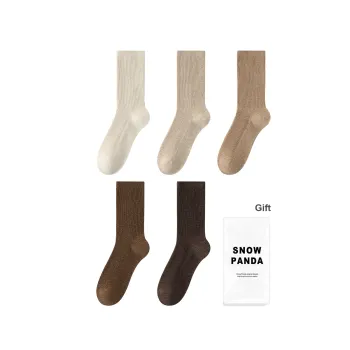 XXLLG Mid Calf Socks Women's 5 Pack