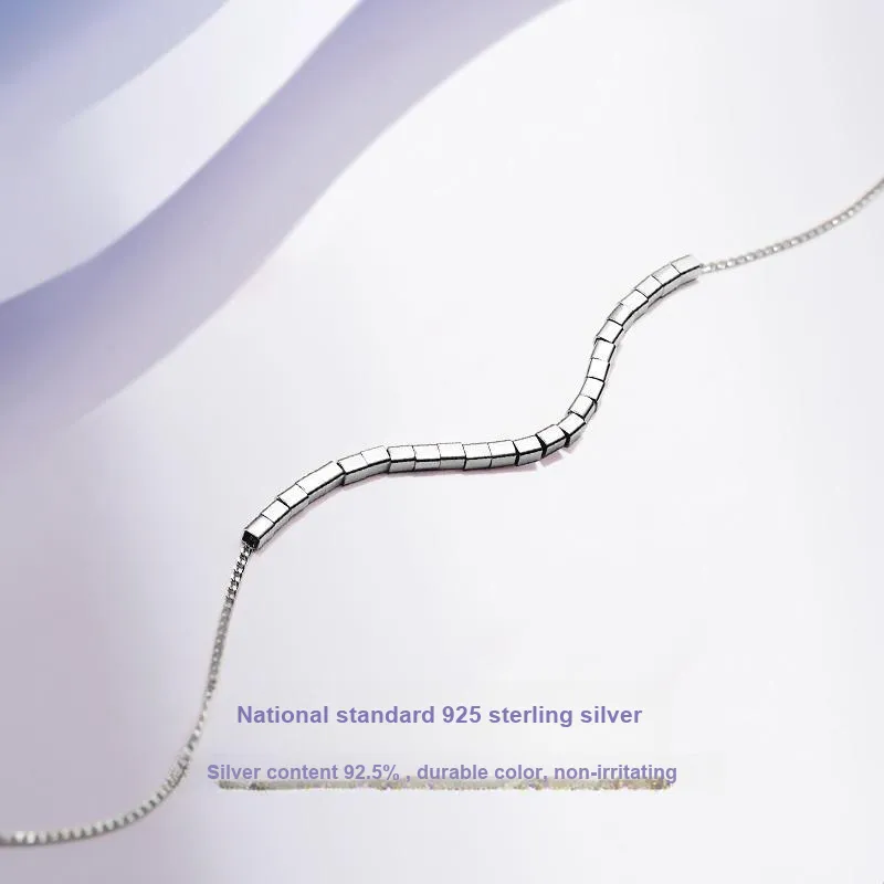JULIUS JL 925 Sterling Silver Necklaces Women's-6