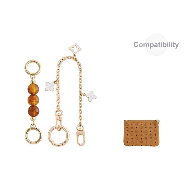 Luxury Care Artisan Workshop Металлик Медный Сумка Аксессуар Женский Золотой Тон Белый