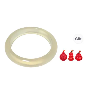 MUGONGZI Glass Cat Eye Bangles Women's