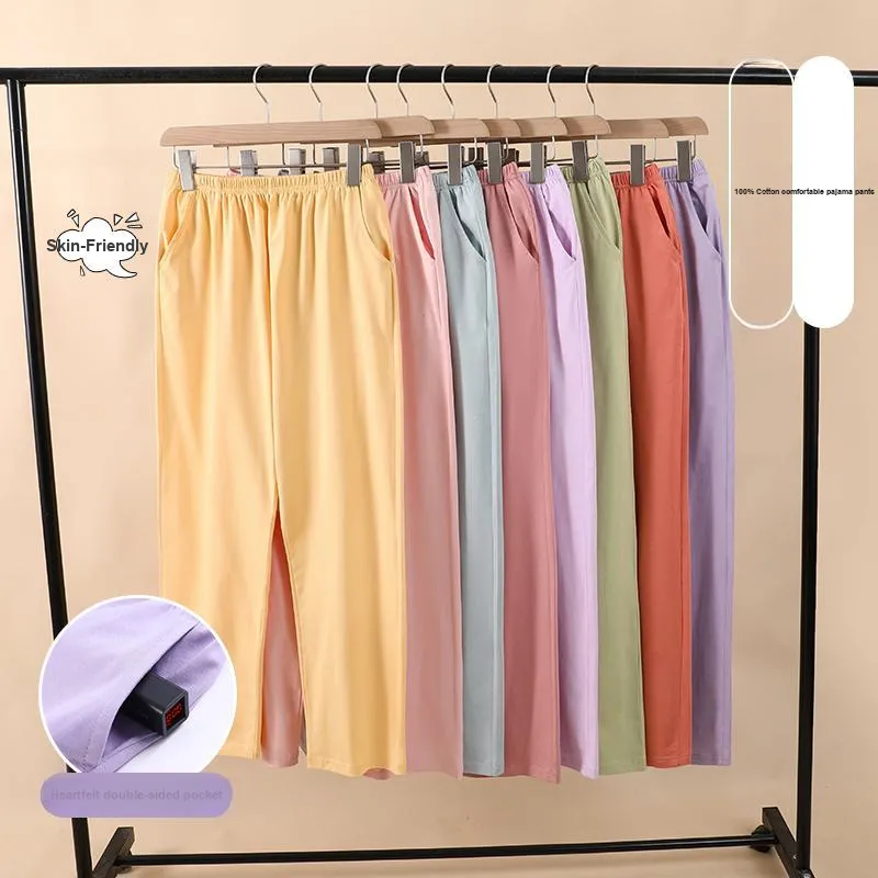 MADALLO Women's Pajama Pants-25