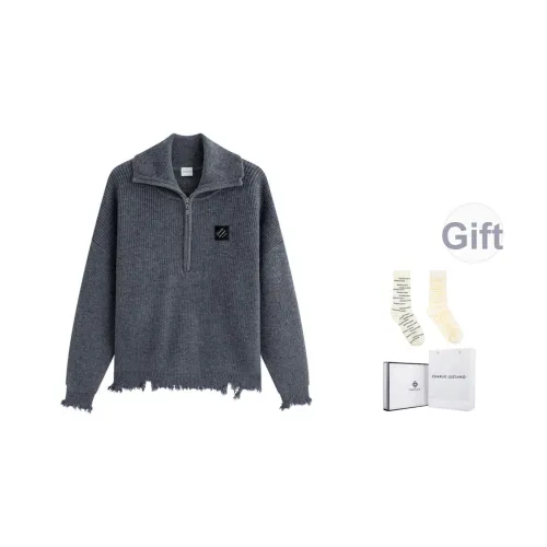 Charlie Luciano Серый Коробка + Носки Унисекс Свитера