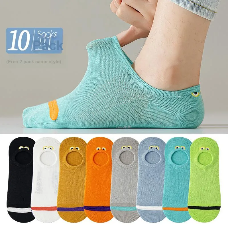 Cotton Gene No Show Socks Men's Combo Set-1