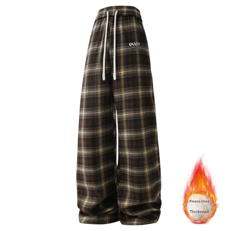 Qnxeey Casual Pants Unisex-7