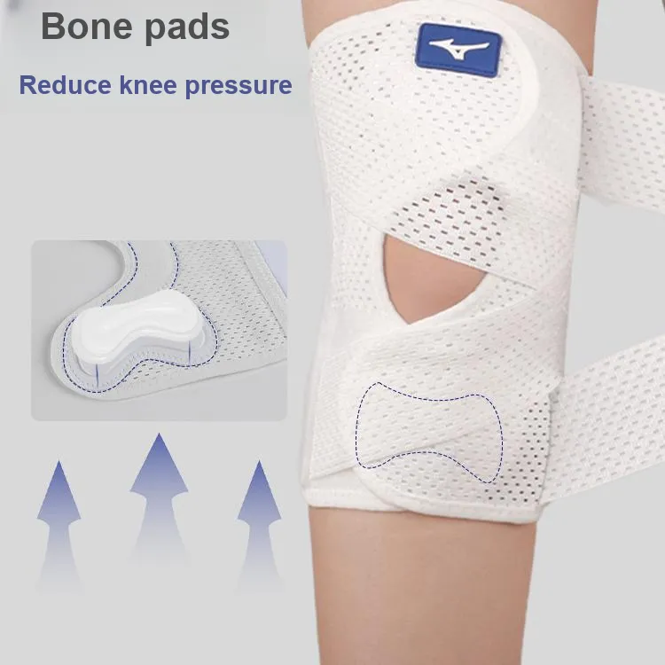 Mizuno Running Cycling Fitness Unisex Polyester Polyamide Elastane Knee Pads-5
