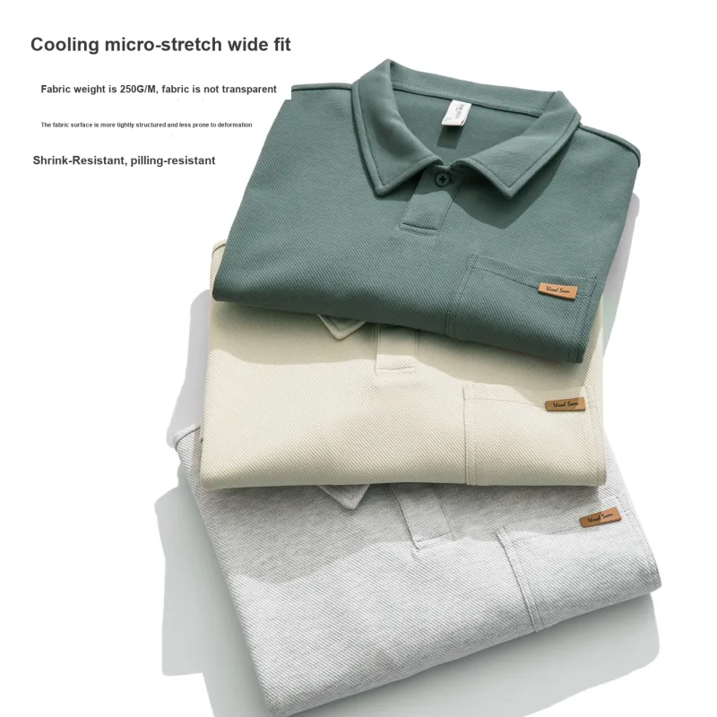 WOOD SOON Polo Shirts Unisex-7