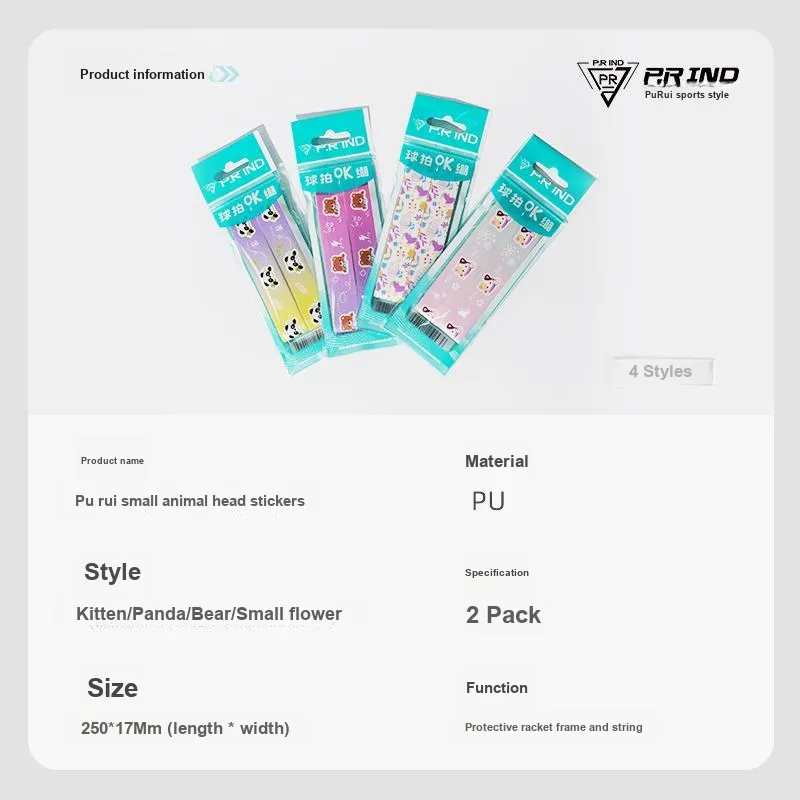 P.R IND Badminton Equipment PU Unisex Frame Protection Tape-14