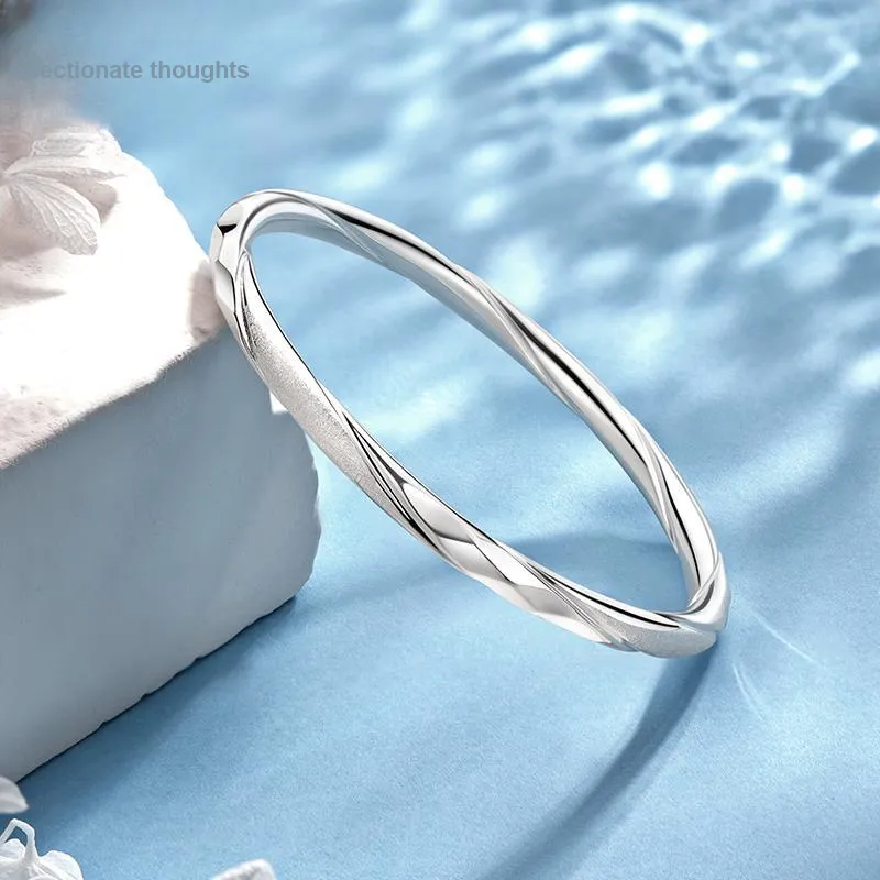 Sentimentality 9999 Fine Silver Bangles Women's-2