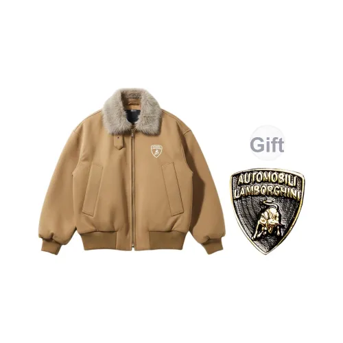 AUTOMOBILI LAMBORGHINI Хлопковый пуховик унисекс