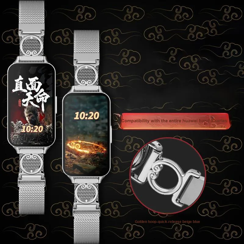 CHUANGYIDA Watch Band Huawei Compatibility 135~200mm Metal-7