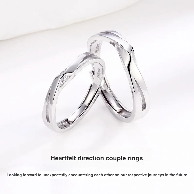 CLARKIA FLOWER S999 Fine Silver Rings Unisex-1