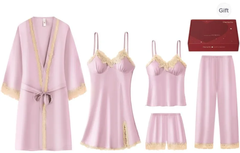 Gongdie Pajama Set Gift Box Set Women's-24