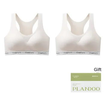 PLANDOO Bra Women's 2 Pcs Shopping Bag
