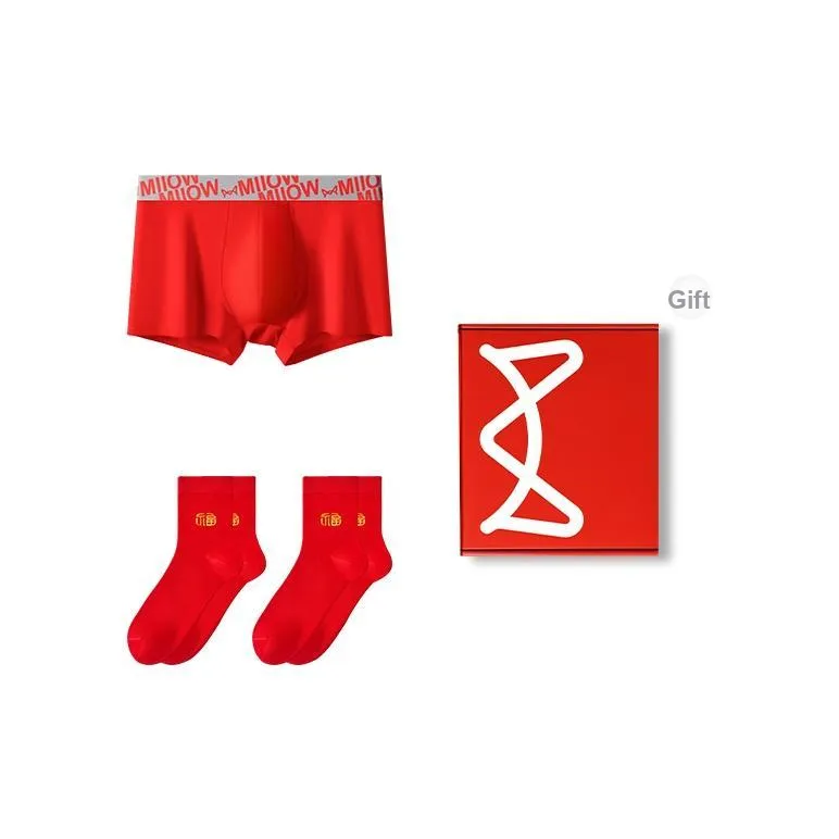 MIIOW Трусы Мужские 3 упаковки набор в подарочной коробке
